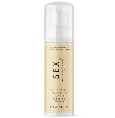 BIJOUX INDISCRETS - SEX AU NATUREL PREBIOTIC INTIMATE GEL WITH FOAM 150 ML