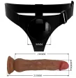 PRETTY LOVE - KYTON UNIVERSAL HARNESS SLIP MIT SQUIRTING DILDO 19 CM MULATO PRETTY LOVE - KYTON UNIVERSAL HARNESS SLIP MIT SQUIRTING DILDO 19 CM MULATO