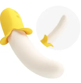PRETTY LOVE - BANANA GEEK SUPER POWER 7 VIBRATIONS UPandDOWN SILICONE BLACK