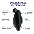 SATISFYER - SPOT ON 2 LAY-ON VIBRATOR BLACK SATISFYER - SPOT ON 2 LAY-ON VIBRATOR BLACK