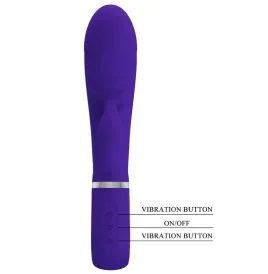 PRETTY LOVE - VIBRATORE MULTIFUNZIONE G-SPOT PRESCOTT VIOLA