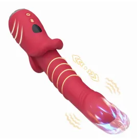 ARMONY - POINT A STIMULIERENDER VIBRATORDILDO ROT