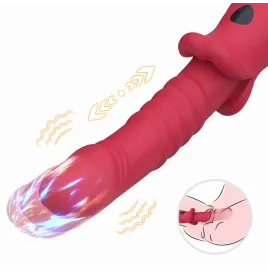 ARMONY - POINT A DILDO VIBRATORE STIMOLANTE ROSSO