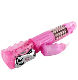 BAILE - VIBRATOR WITH ROTATION AND RABBIT MULTIVE SPEED AND MULTIROTATION