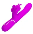 PRETTY LOVE - VIBRATORE MULTIFUNZIONE RABBIT 4 IN 1 FARFALLA FUCSIA PRETTY LOVE - VIBRATORE MULTIFUNZIONE RABBIT 4 IN 1 FARFALLA FUCSIA