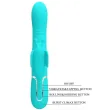 PRETTY LOVE - VIBRATEUR MULTIFONCTION LAPIN 4 EN 1 PAPILLON AQUA VERT PRETTY LOVE - VIBRATEUR MULTIFONCTION LAPIN 4 EN 1 PAPILLON AQUA VERT