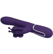 PRETTY LOVE - MULTIFUNCTION RABBIT VIBRATOR 4 IN 1 BUTTERFLY PURPLE PRETTY LOVE - MULTIFUNCTION RABBIT VIBRATOR 4 IN 1 BUTTERFLY PURPLE
