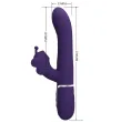 PRETTY LOVE - VIBRATORE MULTIFUNZIONE RABBIT 4 IN 1 FARFALLA VIOLA PRETTY LOVE - VIBRATORE MULTIFUNZIONE RABBIT 4 IN 1 FARFALLA VIOLA