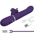 PRETTY LOVE - MULTIFUNCTION RABBIT VIBRATOR 4 IN 1 BUTTERFLY PURPLE PRETTY LOVE - MULTIFUNCTION RABBIT VIBRATOR 4 IN 1 BUTTERFLY PURPLE