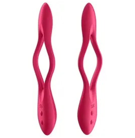 SATISFYER - MULTI VIBRATORE ELASTIC JOY ROSSO