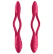 SATISFYER - ELASTIC JOY MULTI VIBRATOR ROT SATISFYER - ELASTIC JOY MULTI VIBRATOR ROT