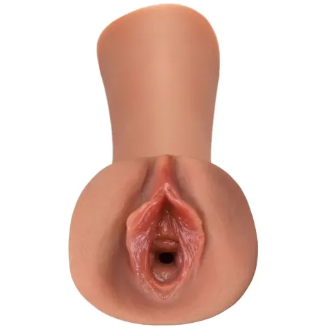FETISH FANTASY EXTREME - MASTURBADOR MASCULINO SILICONA JUICY SNATCH CARAMELO