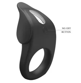 PRETTY LOVE - ANELLO VIBRANTE PER PENE SUSANNA NERO