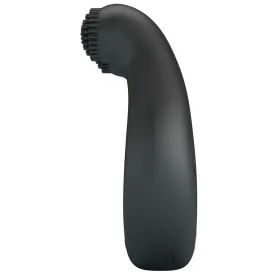 PRETTY LOVE - DAHLIA VIBRATING RING CLITORIS STIMULATOR 12 VIBRATIONS BLACK