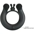 PRETTY LOVE - DAHLIA VIBRATING RING CLITORIS STIMULATOR 12 VIBRATIONS BLACK PRETTY LOVE - DAHLIA VIBRATING RING CLITORIS STIMULATOR 12 VIBRATIONS BLACK