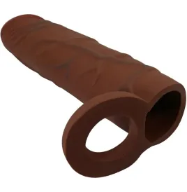 PRETTY LOVE - KAILE PENIS SLEEVE WITH 2.5 CM EXTENSION MULATTO