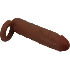 PRETTY LOVE - KAILE PENIS SLEEVE WITH 2.5 CM EXTENSION MULATTO