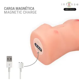 INTENSE DEEP TOUCH - CATHERINE VIBRATOR and SUCTION MASTURBATOR WITH VOICE