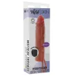 GET REAL - HYDRATED SKIN SILICONE VIBRATING PENIS SLEEVE CARAMEL 20 CM GET REAL - HYDRATED SKIN SILICONE VIBRATING PENIS SLEEVE CARAMEL 20 CM