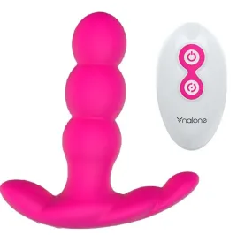 NALONE - VIBRATORE ANALE PEARL TELECOMANDO NERO