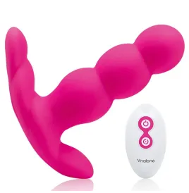 NALONE - VIBRATORE ANALE PEARL TELECOMANDO NERO