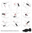ARMONY - VIBRATORE E PLUG ANALE TELECOMANDO NERO