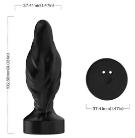 ARMONY - VIBRATORE E PLUG ANALE TELECOMANDO NERO