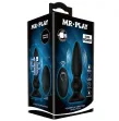 MR PLAY - VIBRADOR POTENTE CONTROL REMOTO ANAL PLUG NEGRO MR PLAY - VIBRADOR POTENTE CONTROL REMOTO ANAL PLUG NEGRO