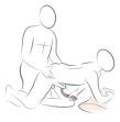 ROCKS-OFF - BLACK PROSTATE AND ANAL VIBRATOR ADAPTER