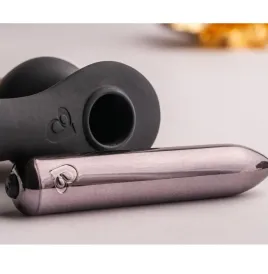 ROCKS-OFF - RO-ZEN RRO PLUG ANALE CON ANELLO VIBRANTE PER IL PENE NERO