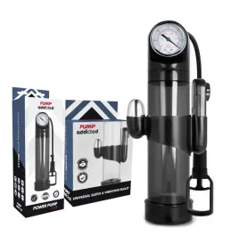 PUMP ADDICTED - POMPA PER LEREZIONE RX9 NERA CON VIBRATORE