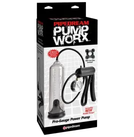 PUMP WORX - BOMBA DE POTENCIA PRO-GAUGE TRANSPARENTE