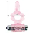 BAILE - ANELLO IN SILICONE 10 RITMI DI LINGUA CON VIBRAZIONE ROSA BAILE - ANELLO IN SILICONE 10 RITMI DI LINGUA CON VIBRAZIONE ROSA