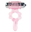 BAILE - SILICONE RING 10 TONGUE RHYTHMS WITH PINK VIBRATION BAILE - SILICONE RING 10 TONGUE RHYTHMS WITH PINK VIBRATION