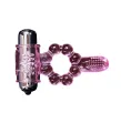 BAILE - SILICONE RING 10 TONGUE RHYTHMS WITH PINK VIBRATION BAILE - SILICONE RING 10 TONGUE RHYTHMS WITH PINK VIBRATION