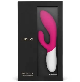 LELO - INA WAVE 2 VBRADOR LUXUS-SPEZIALUHR CERISE