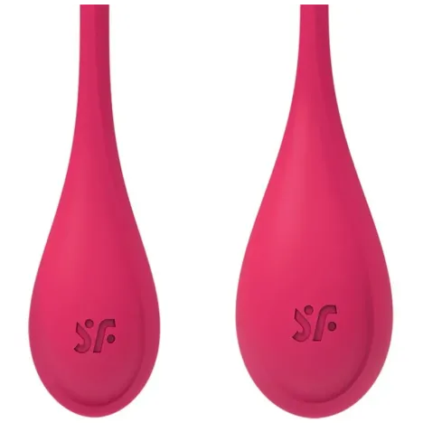 SATISFYER - YONI POWER 1 KIT DE ENTRENAMIENTO ROJO