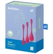 SATISFYER - YONI POWER 1 TRAINING SET RED SATISFYER - YONI POWER 1 TRAINING SET RED