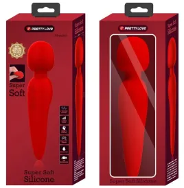 PRETTY LOVE - MASSEUR MEREDITH 12 MODES DE VIBRATION ROUGE
