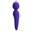 PRETTY LOVE - MEREDITH MASSAGER 12 VIBRATION MODES PURPLE PRETTY LOVE - MEREDITH MASSAGER 12 VIBRATION MODES PURPLE