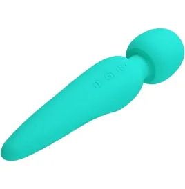 PRETTY LOVE - MEREDITH MASSAGER 12 VIBRATION MODES AQUA GREEN