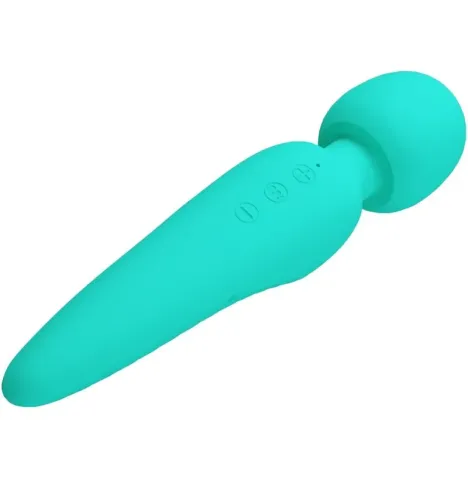 PRETTY LOVE - MEREDITH MASSAGER 12 VIBRATION MODES AQUA GREEN