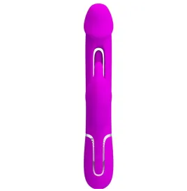 PRETTY LOVE - VIBRATORE DEJON RABBIT 3 IN 1 MULTIFUNZIONE FUCSIA