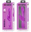 PRETTY LOVE - VIBRATORE DEJON RABBIT 3 IN 1 MULTIFUNZIONE FUCSIA