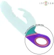 INTENSE - MONICA RABBIT VIBRATOR WITH ROTATING G-SPOT STIMULATOR BLUE INTENSE - MONICA RABBIT VIBRATOR WITH ROTATING G-SPOT STIMULATOR BLUE