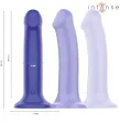 INTENSE - VICTORIA VIBRATEUR AVEC VENTOUSE 10 VIBRATIONS BLEU FONCÉ TÉLÉCOMMANDE INTENSE - VICTORIA VIBRATEUR AVEC VENTOUSE 10 VIBRATIONS BLEU FONCÉ TÉLÉCOMMANDE