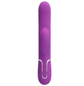 PRETTY LOVE - PERLITA 3 IN 1 VIBRATORE MULTIFUNZIONE CONIGLIO VIOLA