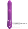 PRETTY LOVE - PERLITA 3 IN 1 VIBRATORE MULTIFUNZIONE CONIGLIO VIOLA