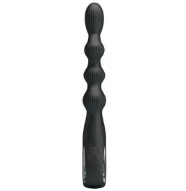 PRETTY LOVE - FEDERER ANALVIBRATOR 12 VIBRATIONEN SCHWARZ