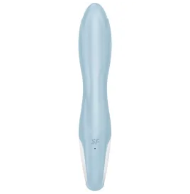 SATISFYER - AIR PUMP BUNNY 1 VIBRATEUR GONFLABLE LAPIN BLEU